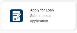 Apply for Loan Menu